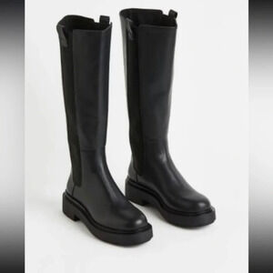 H&M Faux Leather Boots